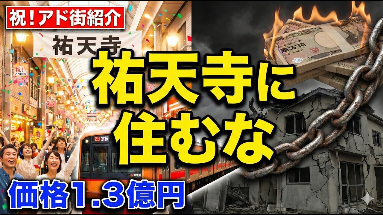 【アド街】祐天寺に住むな。東横線の家賃と不動産価格が異常なワケ